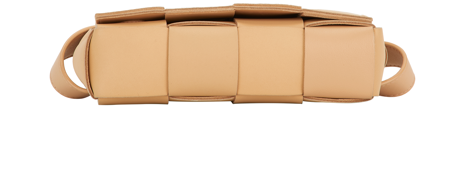 Cassette Belt Bag, &pound;395, Handbags, Beige, Leather, Top view